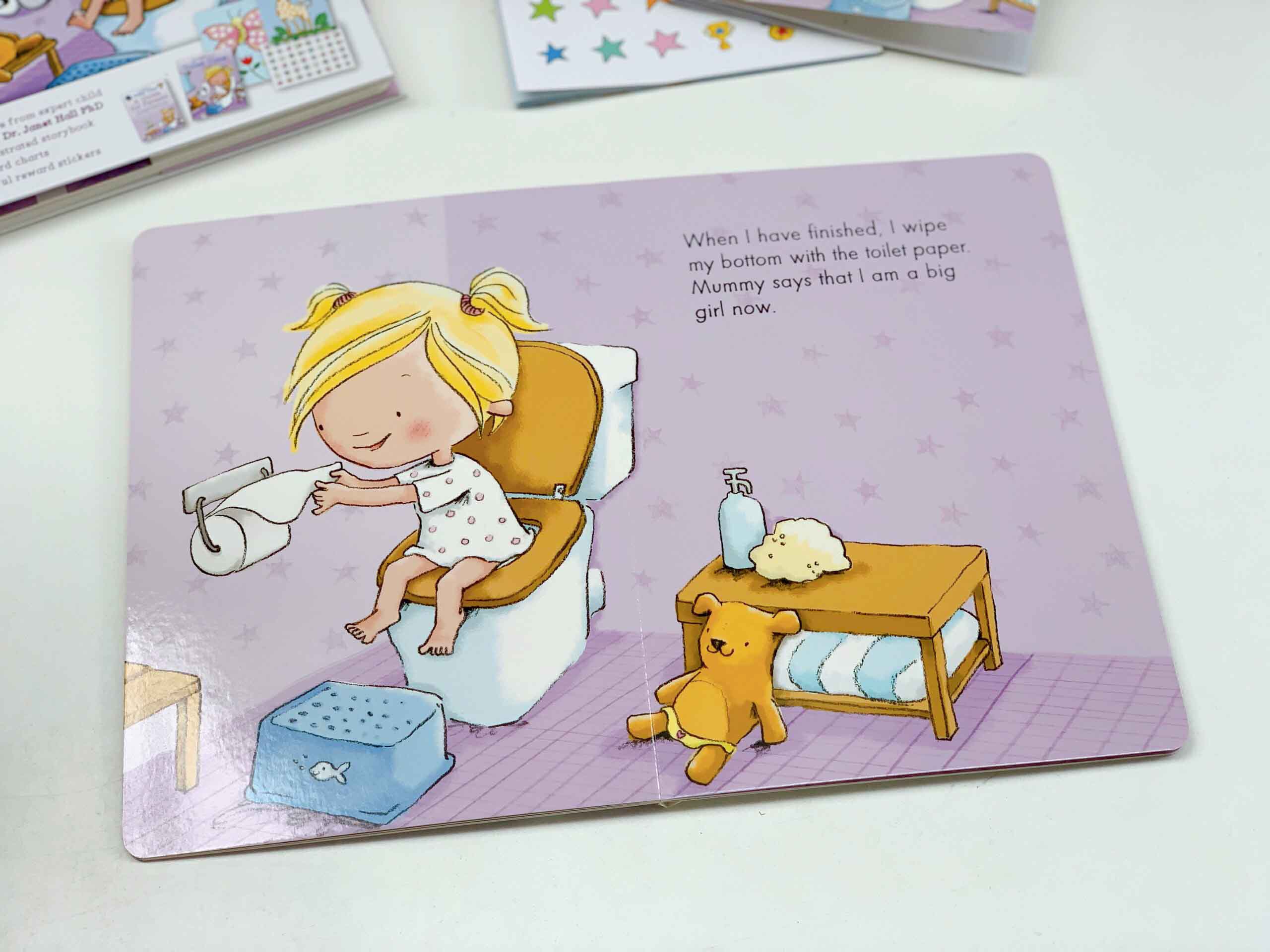 FIRST STEPS TOILET TIME A TRAINING KIT FOR GIRLS Mickey's Bookstore